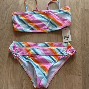 billabong girls bikini set